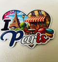 I Love Paris Souvenir Kühlschrankmagnet