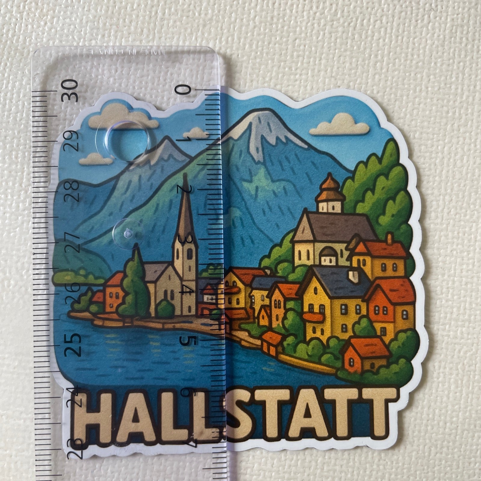 Hallstatt Souvenir Kühlschrankmagnet