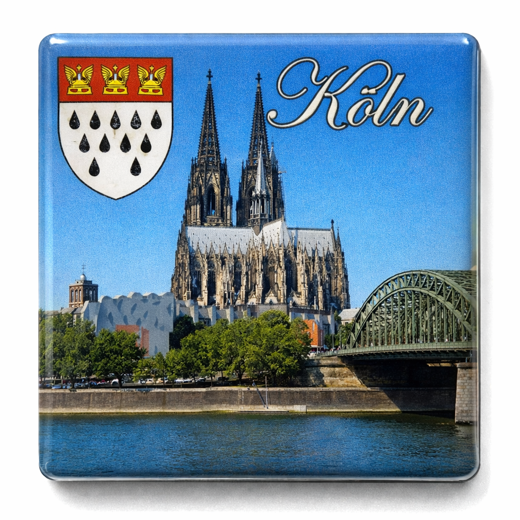 Cologne Koln Germany Souvenir Kühlschrankmagnet