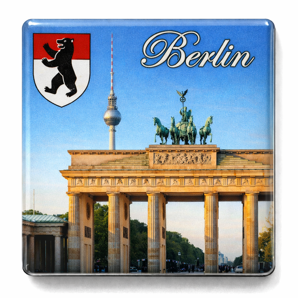 Berlin Souvenir Kühlschrankmagnet