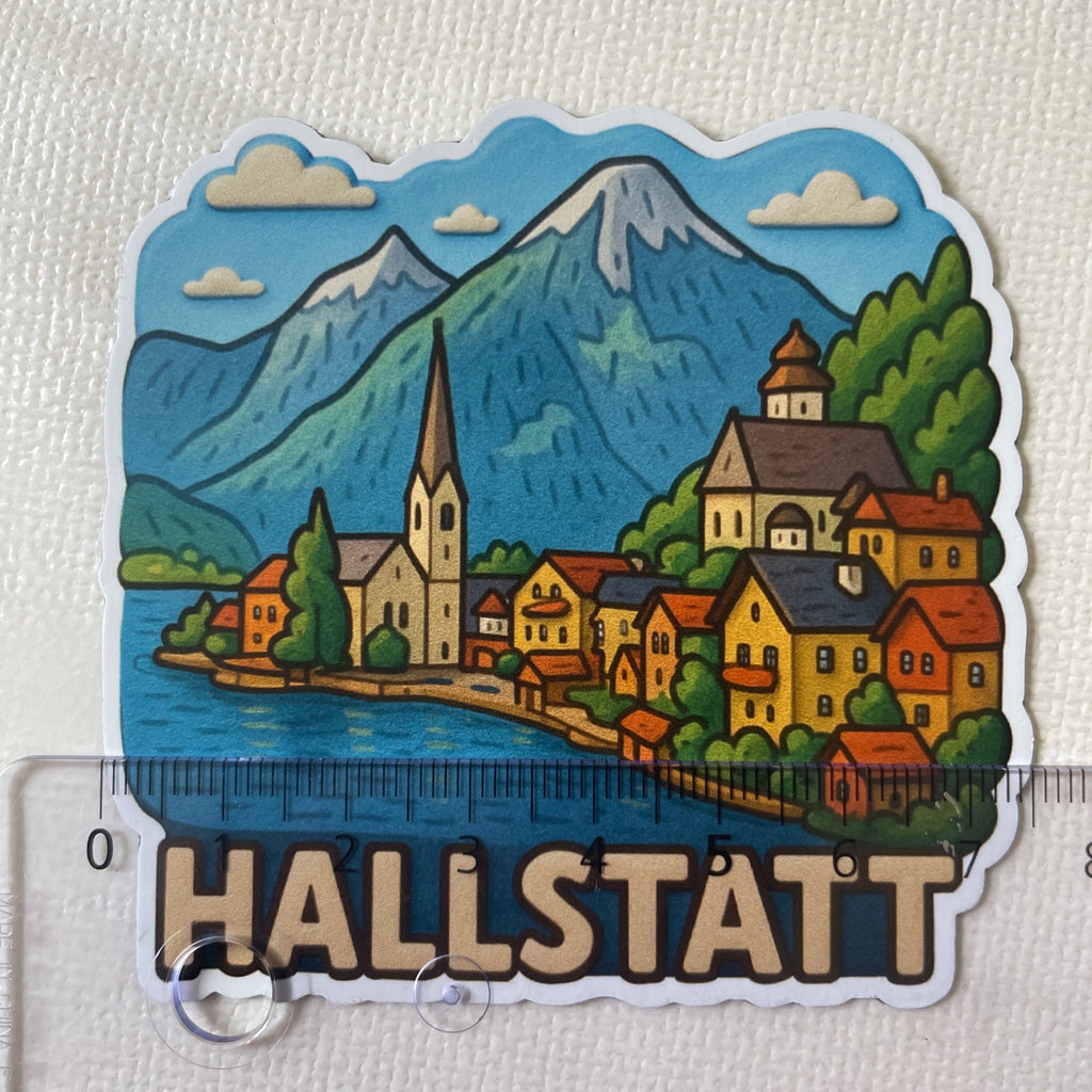 Hallstatt Souvenir Kühlschrankmagnet