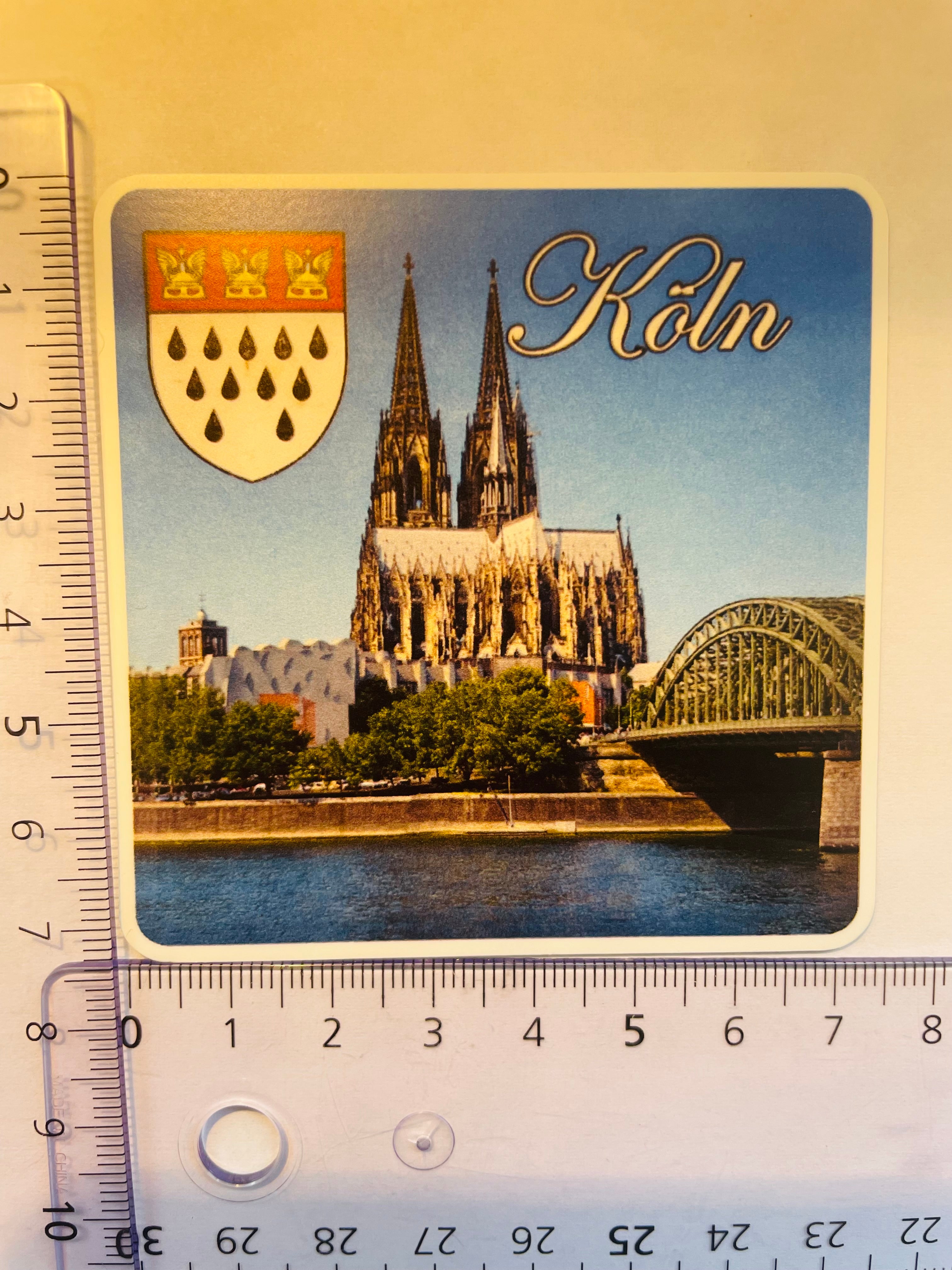 Cologne Koln Germany Souvenir Kühlschrankmagnet