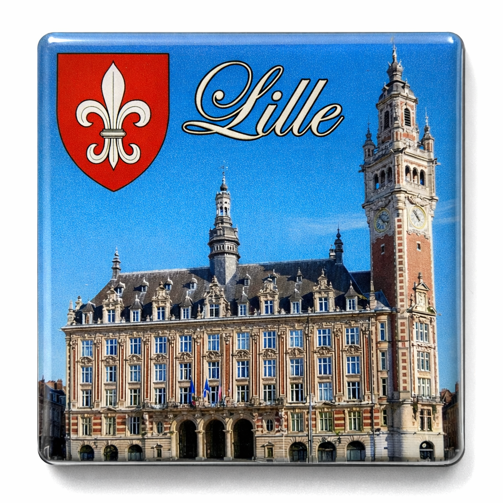 Lille France Souvenir Kühlschrankmagnet