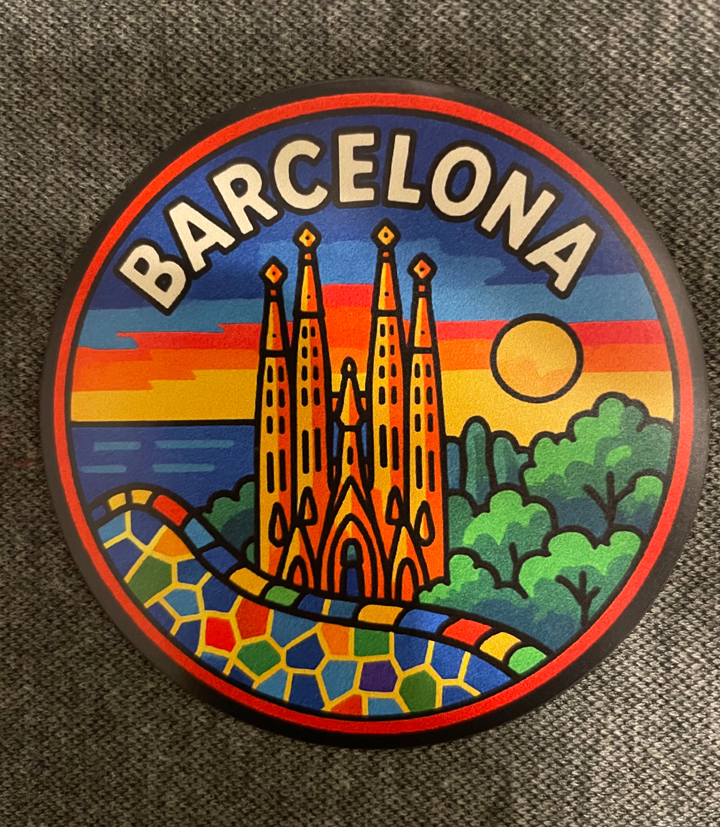 Amsterdam 7.5 x 6 cm Souvenir Kühlschrankmagnet