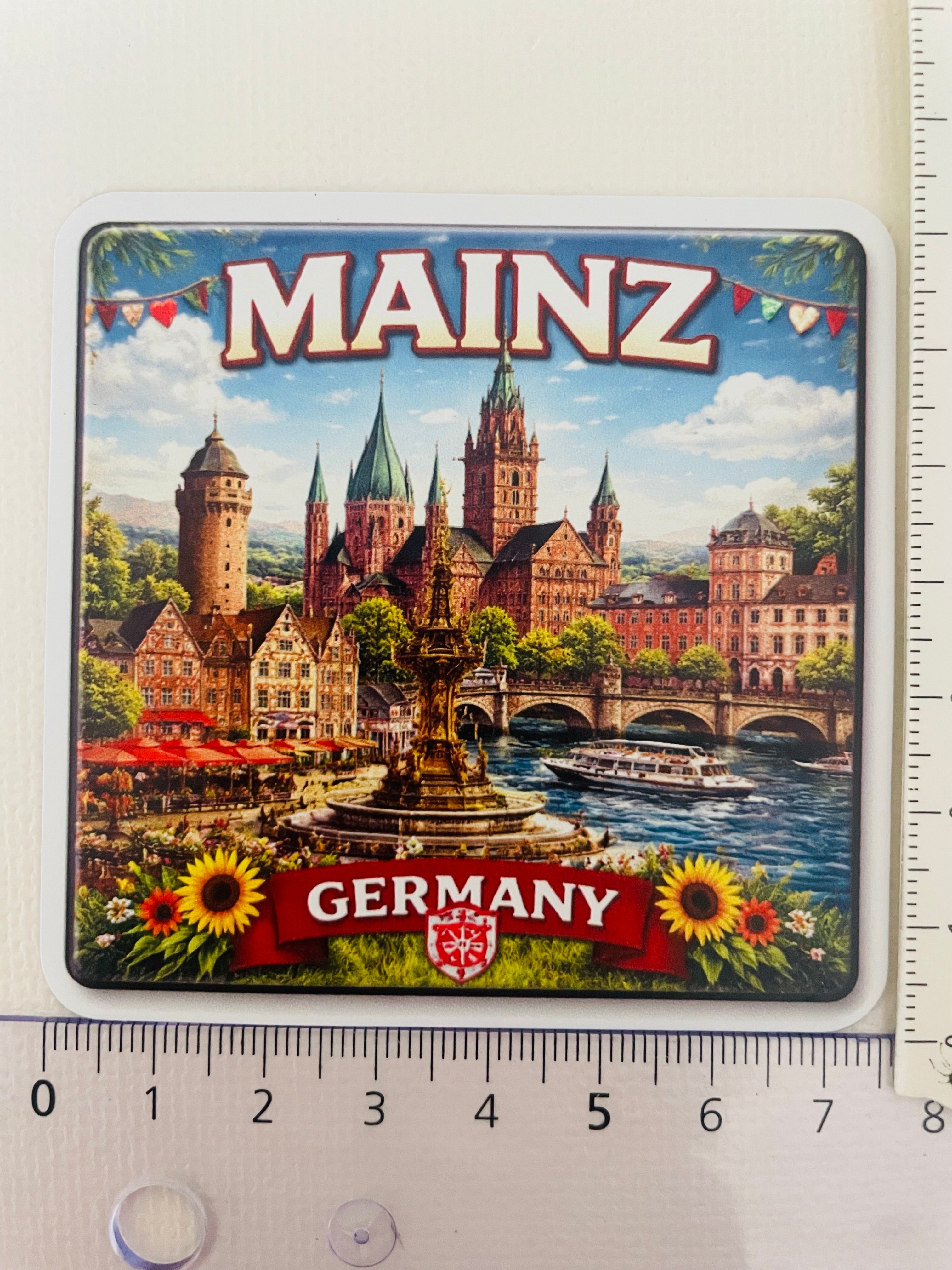 Mainz Germany Souvenir Kühlschrankmagnet