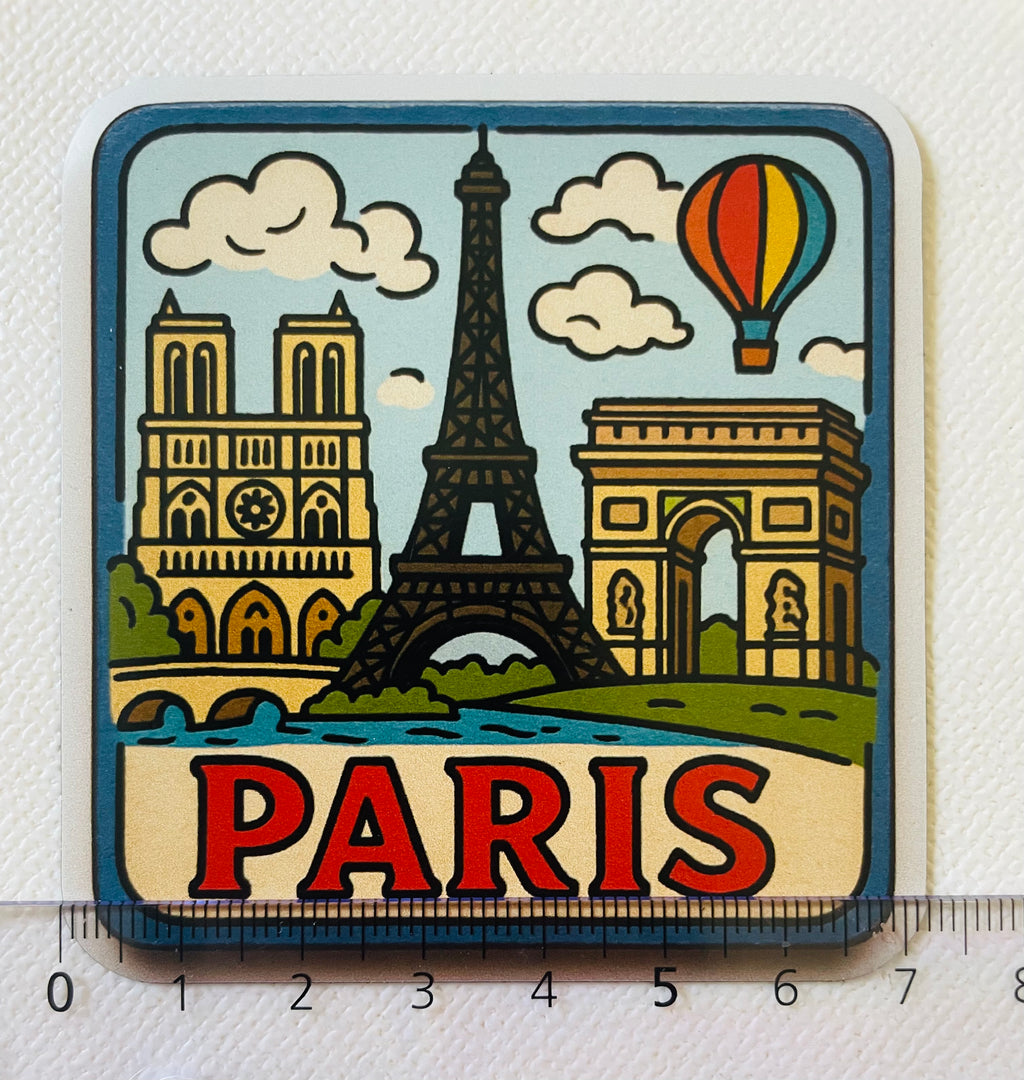 Paris Souvenir Kühlschrankmagnet