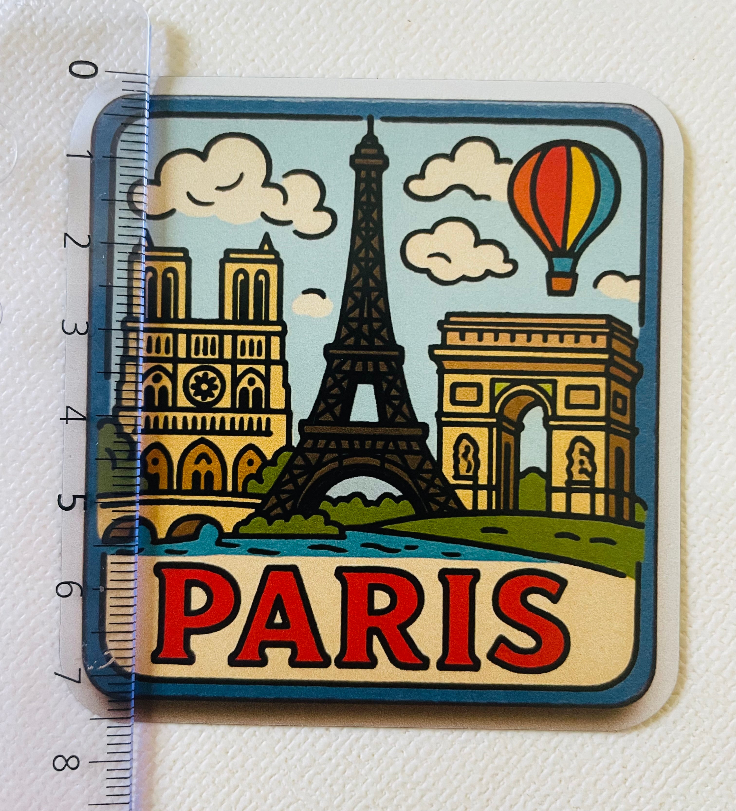 Paris Souvenir Kühlschrankmagnet